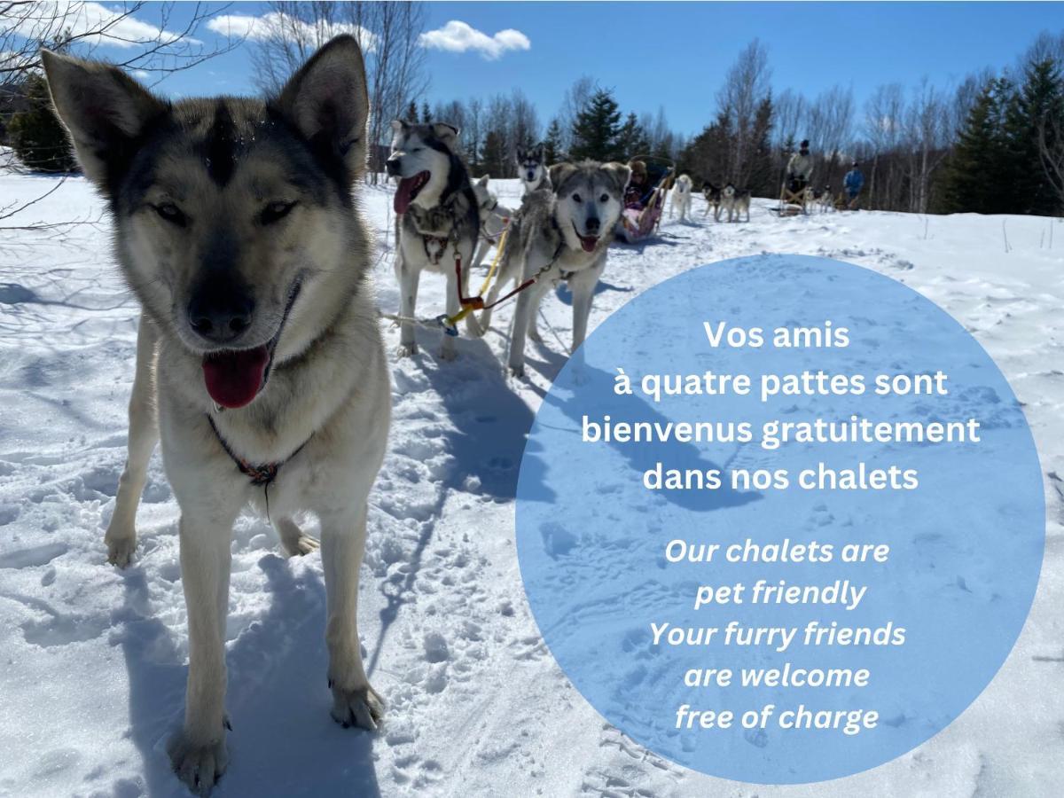 HUSKY - Chalets de Moh - Jacuzzi La Malbaie Exterior foto